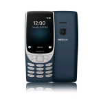 Nokia 8210 4G - 4G telefono con funzionalità - dual SIM - RAM 48 MB /Memoria Interna 128 MB - microSD slot - 320 x 240 pixel - rear camera 0.3 MP - blu scuro